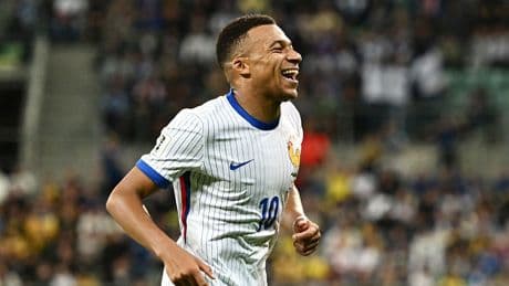 Kylian Mbappe scores stunner as France secure hard-fought win over Ukraine