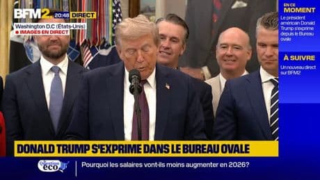 Le président américain Donald Trump s'est exprimé sur son projet de "Golden Dome"