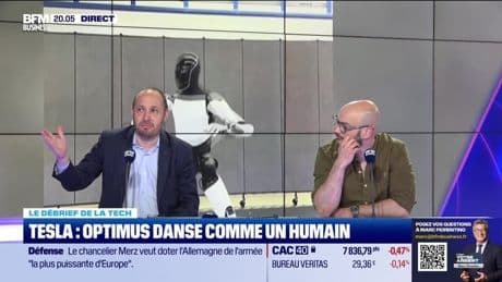 Tesla : Optimus danse comme un humain - 14/05