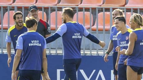 El Atlético, listo para el debut en casa