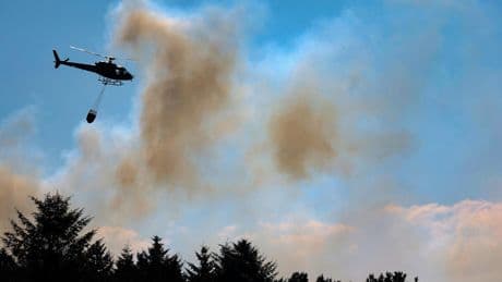 Fire crews still battling large wildfire in West Lothian