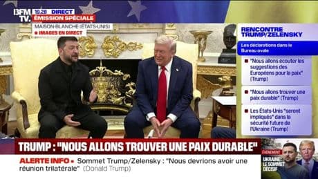 Rencontre à la Maison-Blanche: les journalistes et Donald Trump complimentent Volodymyr Zelensky sur sa tenue "Vous avez un très beau costume, vous êtes très beau"