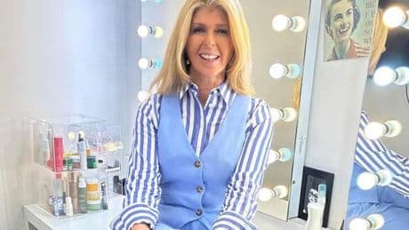 Kate Garraway's clever way to style a suit co-ord takes years off her look