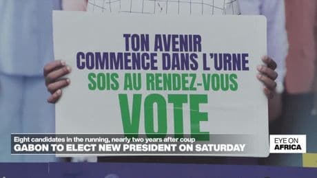 Gabon to elect new president, nearly two years after coup