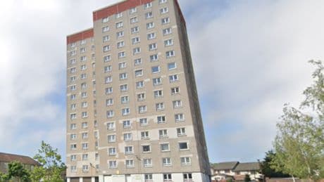 Six people injured in fire at Edinburgh high-rise