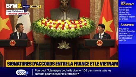 "Une vision commune de ce que doit être l'ordre mondial": Emmanuel Macron sur le partenariat stratégique avec le Vietnam