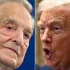 Donald Trump menace de poursuivre en justice le milliardaire George Soros et son fils