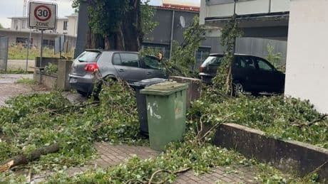 Millionenschäden nach Unwetter - Offenburg erlebt Mega-Gewitter