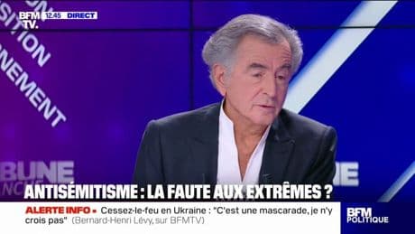 "Il n'est plus républicain", déclare Bernard-Henri Lévy à propos de Jean-Luc Mélenchon