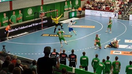 Peinliche Panne beim Handball - Tor vergessen! Wie kann das denn passieren?