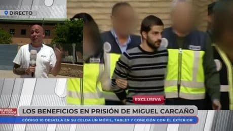 Miguel Carcaño estaría disfrutando de privilegios penitenciarios: &quot;Tiene un móvil y una tablet&quot;
