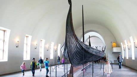 El último viaje de tres barcos vikingos construidos entre los años 840 y 910