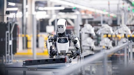Met robots die op mensen lijken kun je in de fabriek echt samenwerken