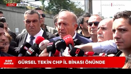 Gürsel Tekin CHP İstanbul İl Başkanlığı'na geldi: Biz kayyum değiliz