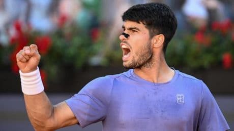 Alcaraz - Sinner: horario y dónde ver por TV y online la final del Masters 1000 de Roma 2025