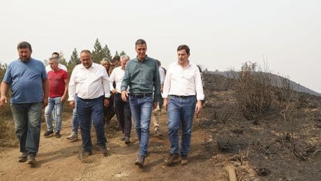 Tertulia de Herrero: Sánchez insiste en que el Gobierno ha estado &quot;desde el primer momento&quot; ocupado con los incendios