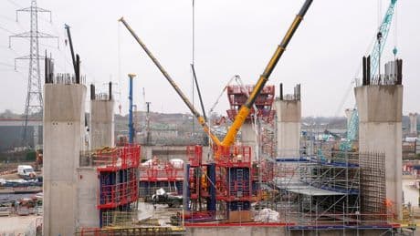 UK construction work drops at fastest rate in five years, survey shows