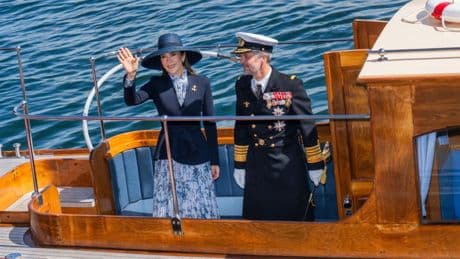 Königin Mary und König Frederik: Sie stechen mit Königsschiff in See
