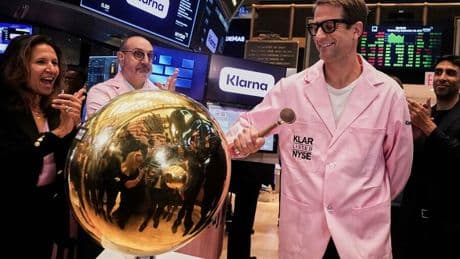Bezahldienst: „Ein Meilenstein“: Solider Börsenstart für Klarna in New York