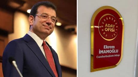 CHP’nin Cumhurbaşkanı Aday Ofisi Ankara'da açılıyor: İmamoğlu'nun ofisinin girişindeki isimliği paylaşıldı