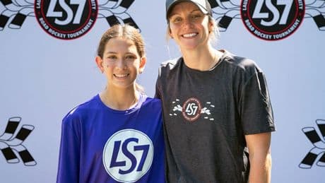 'Giving young girls the opportunity to dream': Canadian Olympian finds gold in street hockey