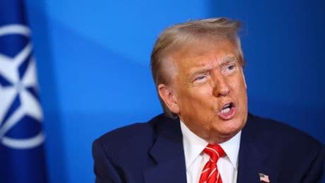 Furious Donald Trump blasts 'scum' in blistering remarks ahead of NATO meeting