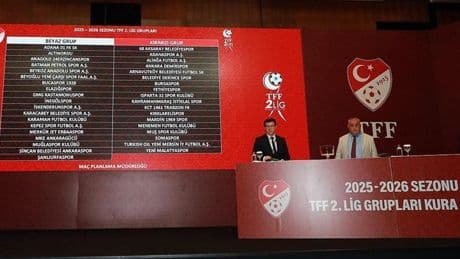 TFF 2. Lig'de grup kuraları çekildi