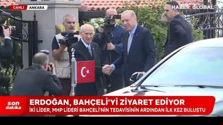 Cumhurbaşkanı Erdoğan, Bahçeli'yi ziyaret ediyor