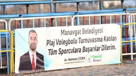 Manavgat Belediyesi Plaj Voleybolu Halk Turnuvası başladı