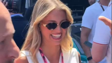 Lando Norris’ girlfriend spotted giggling at Monaco Grand Prix alongside McLaren star’s mum as romance goes ‘official’