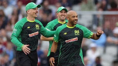 Tymal Mills not allowed to have OnlyFans logo on bat in Hundred