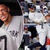 Aaron Judge hands New York Yankees major elbow injury scare as team nervously wait on scan results