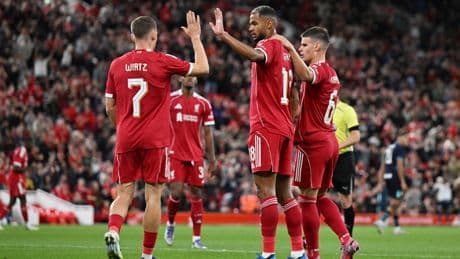 Ekitike, Wirtz, Kerkez and Frimpong make Anfield debuts to reveal a new side to Arne Slot’s Liverpool