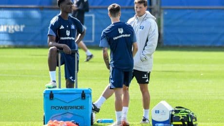 Jetzt spricht Trainer Polzin - Der HSV-Plan mit den drei England-Krachern