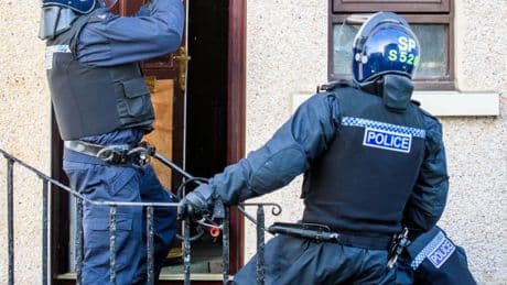 Eleven kids rescued from clutches of sinister Scots drug mob as 100 hoods arrested