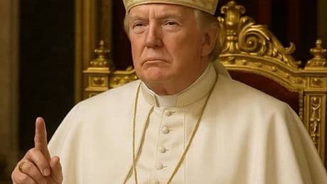 Trump, tras las críticas a su foto vestido de Papa: "Está bien divertirse un poco, ¿no?"