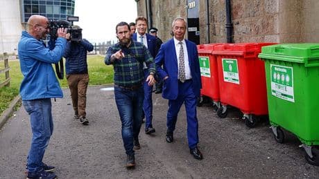 Nigel Farage Accused Of Using Trump Tactics After Attacking Journalist At Press Conference