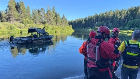 Oregon authorities are still searching for 2 missing after a fatal waterfall accident