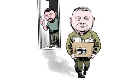 “La bataille des deux Z” : Valeri Zaloujny veut-il remplacer Volodymyr Zelensky ?