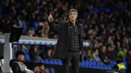 Imanol Alguacil dejará el banquillo de la Real Sociedad la próxima temporada
