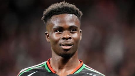 Bukayo Saka reveals chat with Arsenal legend on day of famous Real Madrid win