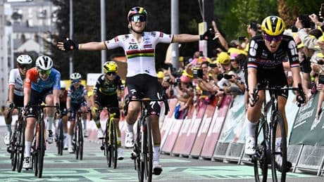 Kim Le Court becomes first African stage winner at Tour de France Femmes