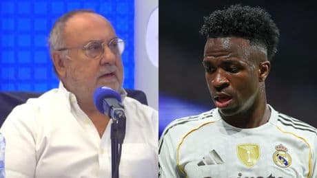 El palo de Alfredo Relaño a Vinicius: "Está desencajado y triste, ha dejado de ser la figura indiscutible del Real Madrid"