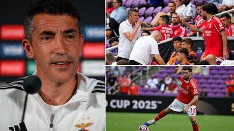 Former Premier League boss breaks silence on explosive row with his own player at Club World Cup - after he was told 'F*** YOU' before shushing star