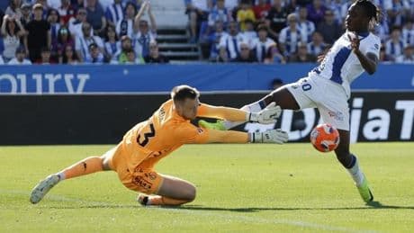 La goleada del Leganés al Valladolid no le bastó para lograr la permanencia
