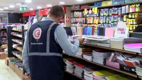 Ankara'da kırtasiye ve okul ürünlerinde denetim
