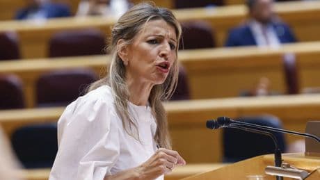 Yolanda Díaz, sobre su ausencia en la sesión de control al Gobierno: &quot;Mejor no haber ido porque fue una vergüenza&quot;