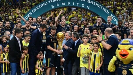 Fenerbahçe Basketbol Süper Ligi'nde 12. kez şampiyon