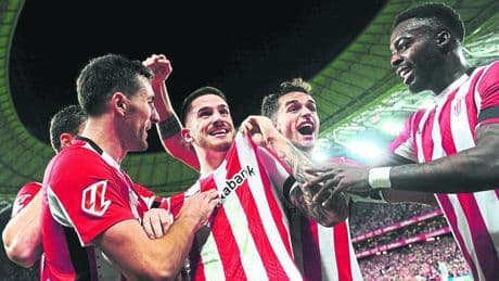 El Athletic es el equipo que más crece de LaLiga