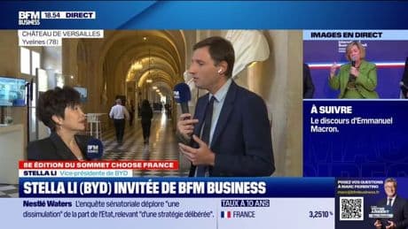 Stella Li, présidente de BYD, est sur BFM Business